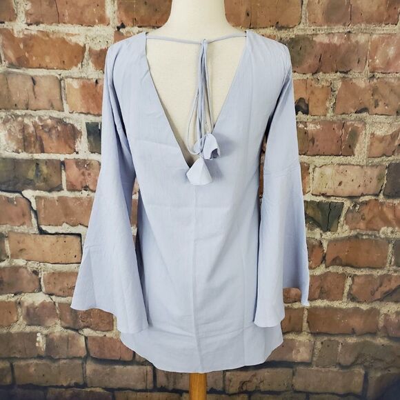 ENDLESS ROSE Bell Sleeve Mini Dress Size S - New with Tags (NWT) - Picture 5 of 7